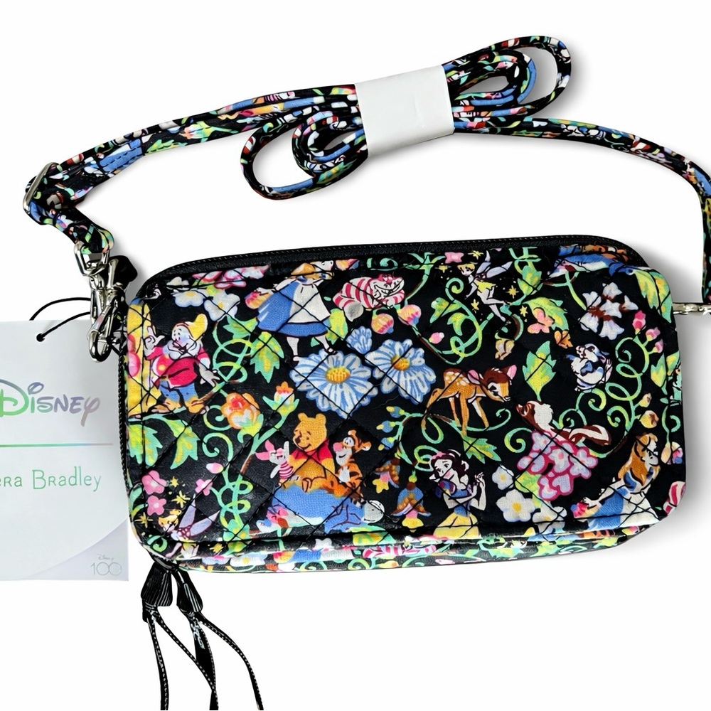 Disney x Vera Bradley 100th Anniversary Wristlet Crossbody purse